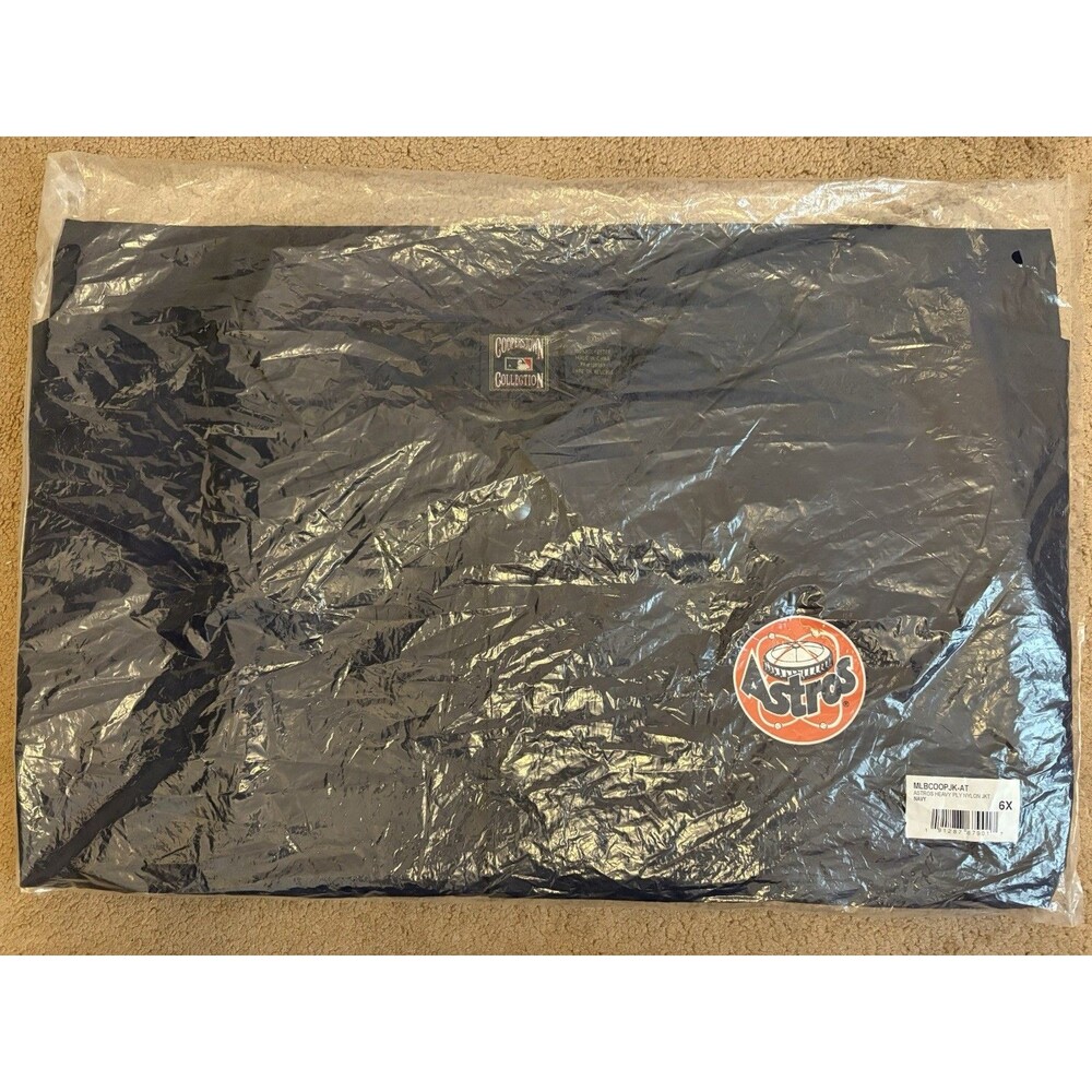 MLB Cooperstown Collection Houston Astros Lightweight Jacket 6XL Big & Tall NWT